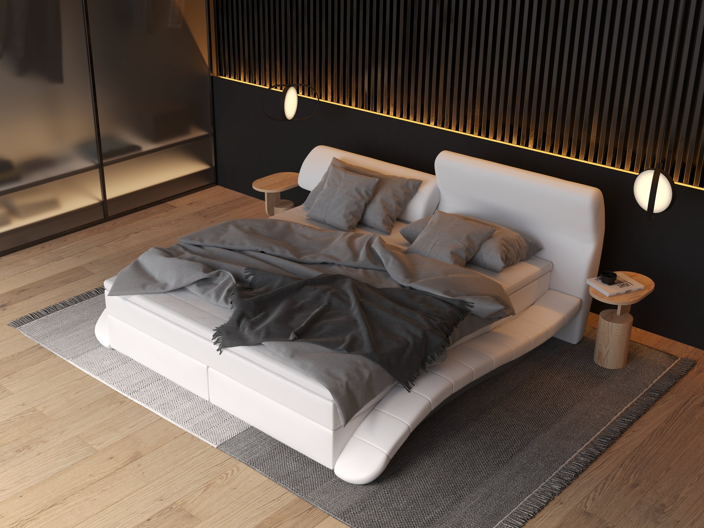 BOX-124-MILONI: Bestseller Boxspringbed for Unmatched Comfort and Stylish Design